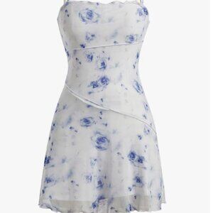 MilkMaid Women's Casual Sundress Sleeveless Floral Print Spring Summer Mini Cami